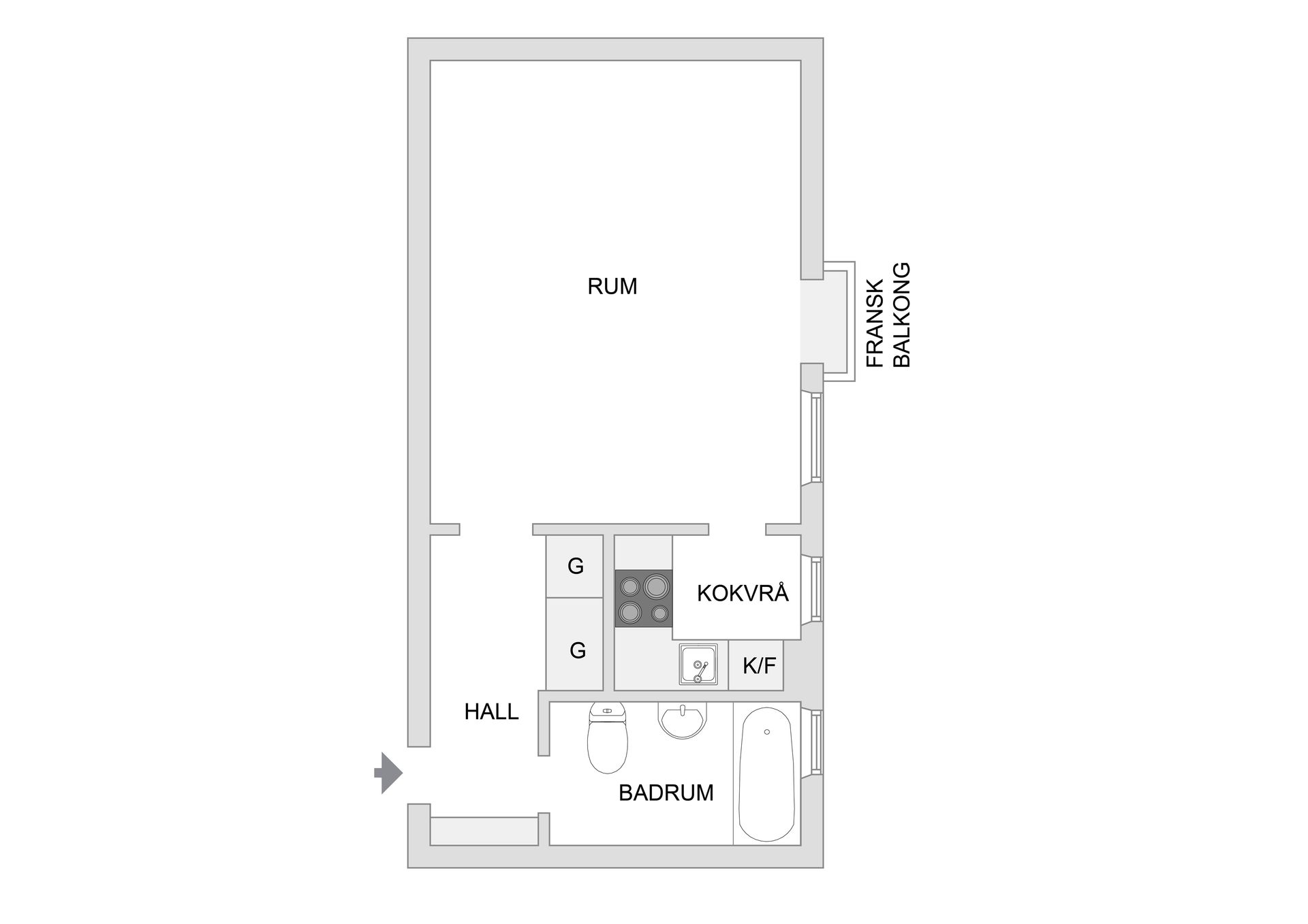 Bostadsrätt, Månadsvägen 31, Jakobsberg, Järfälla