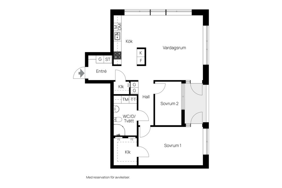 Bostadsrätt, Sveagatan 3, Centralt, Norrköping