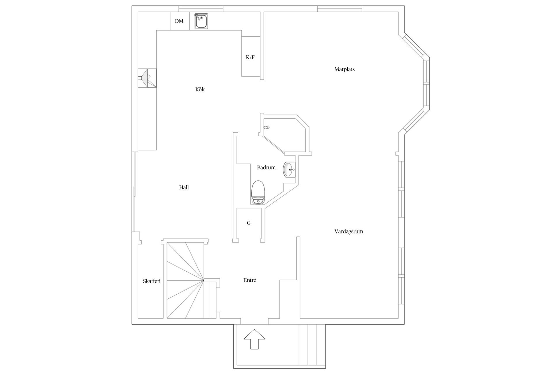 Villa, Bjurstensgatan 3, Byttorp, Borås