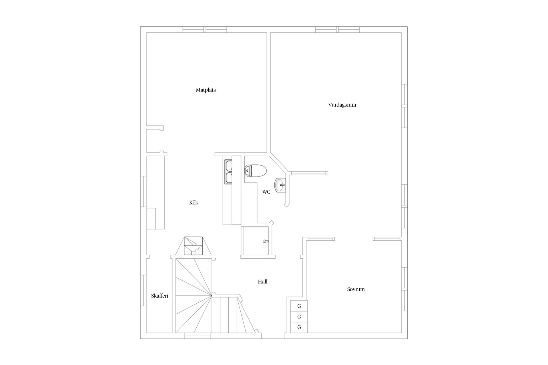 Villa, Bjurstensgatan 3, Byttorp, Borås