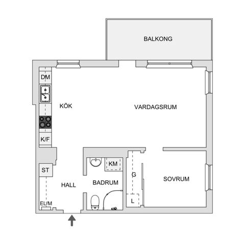 Bostadsrätt, Sätragårdsvägen 4B, Sätra - Skärholmen, Stockholm