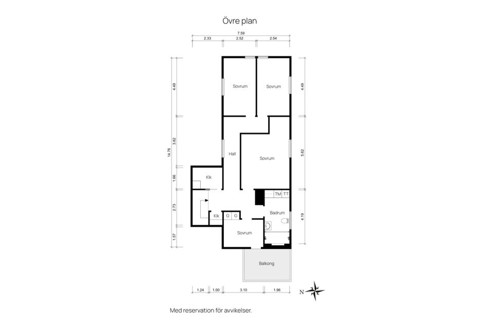 Villa, Eskilsbyvägen 20, Björröd, Härryda