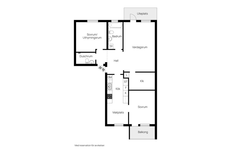 Bostadsrätt, Huggarvägen 24, Västerhaninge - Ribby, Haninge