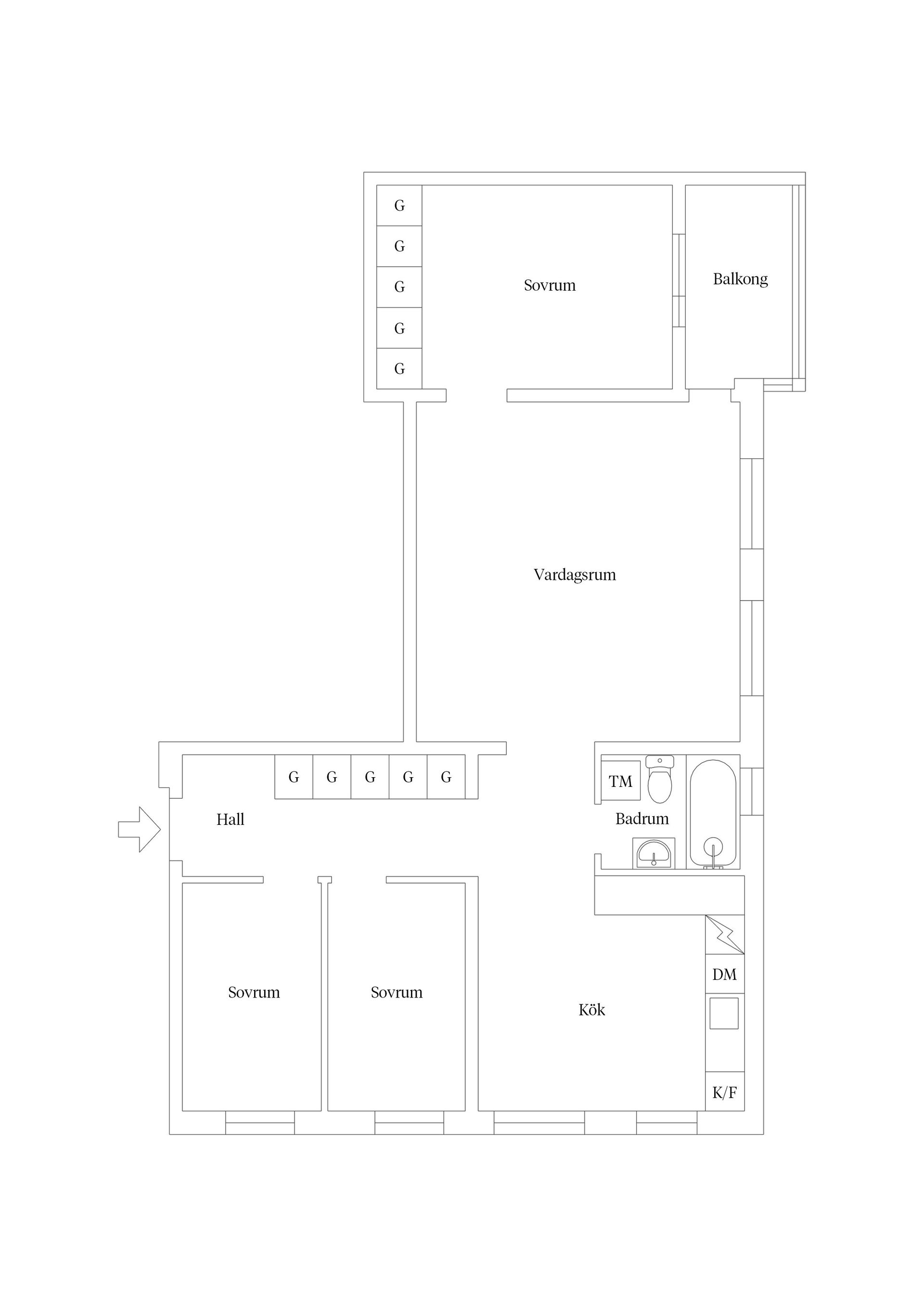 Bostadsrätt, Östra Farmvägen 42A, Östra Sorgenfri, Malmö