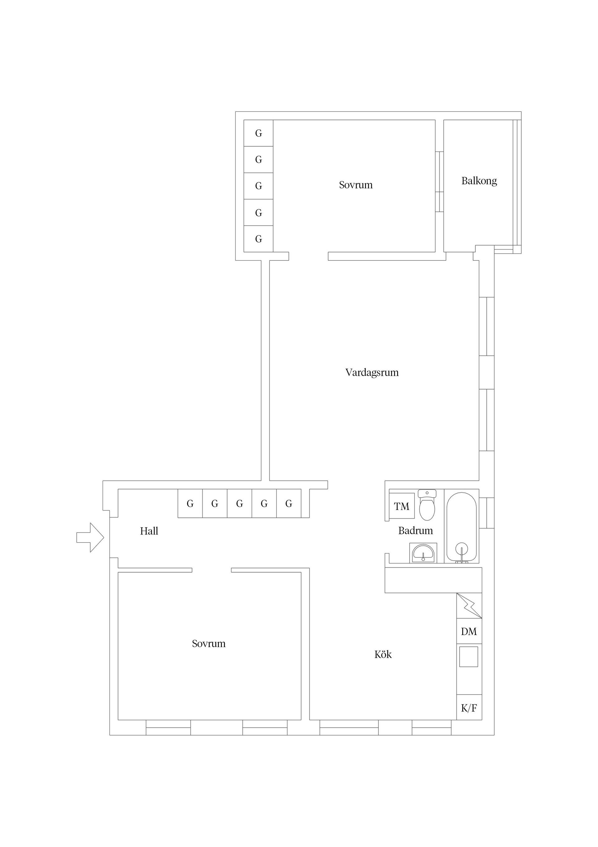 Bostadsrätt, Östra Farmvägen 42A, Östra Sorgenfri, Malmö