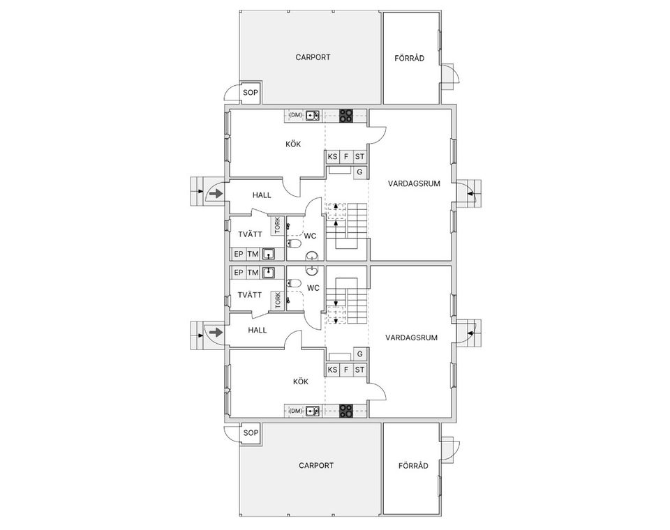 Villa, Falkvägen 43A & B, Riviera, Båstad