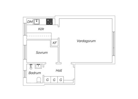 Bostadsrätt, Kransbindarvägen 11, Telefonplan/Midsommarkransen, Stockholm
