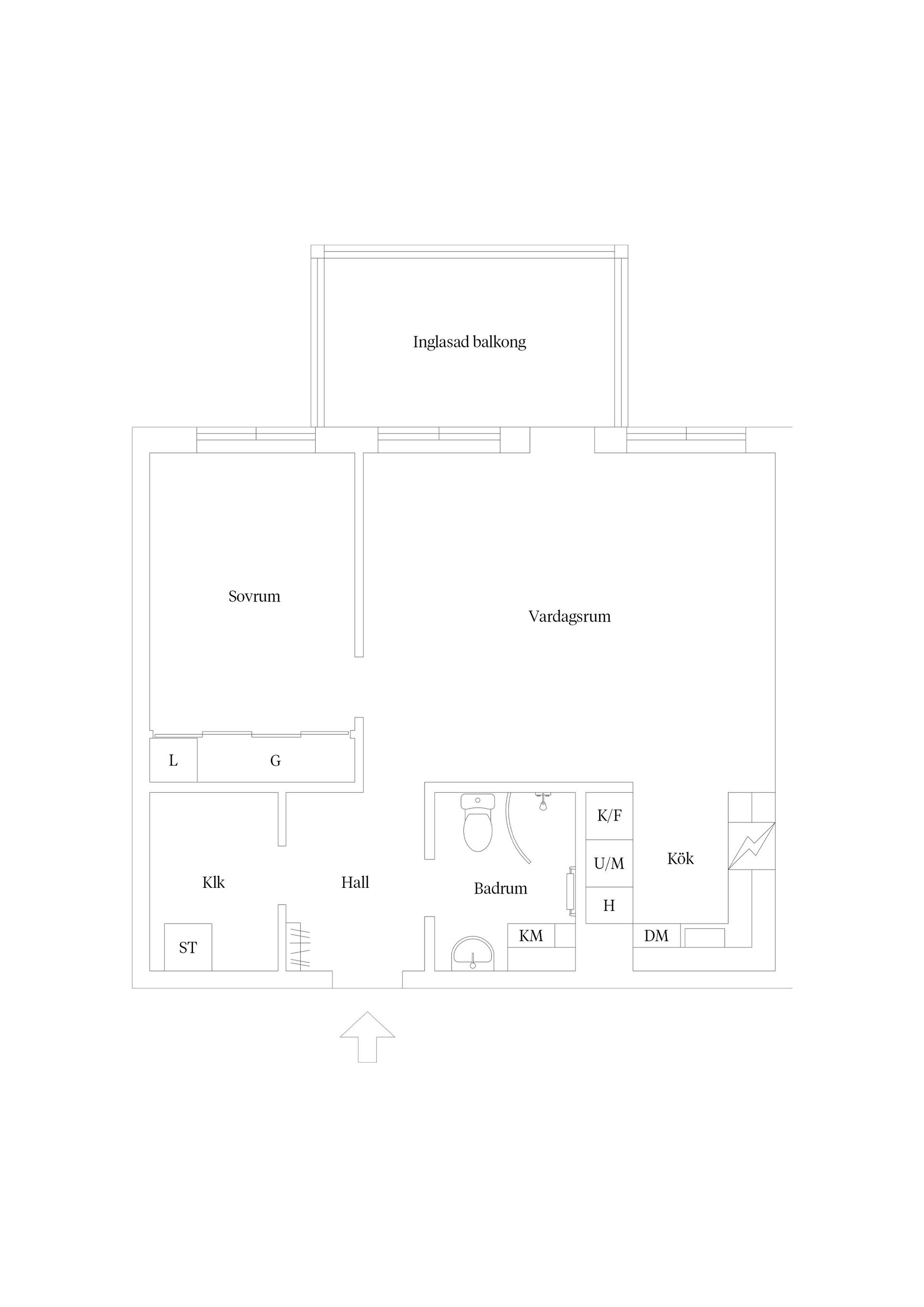 Bostadsrätt, Plattgatan 4, Luthagen, Uppsala