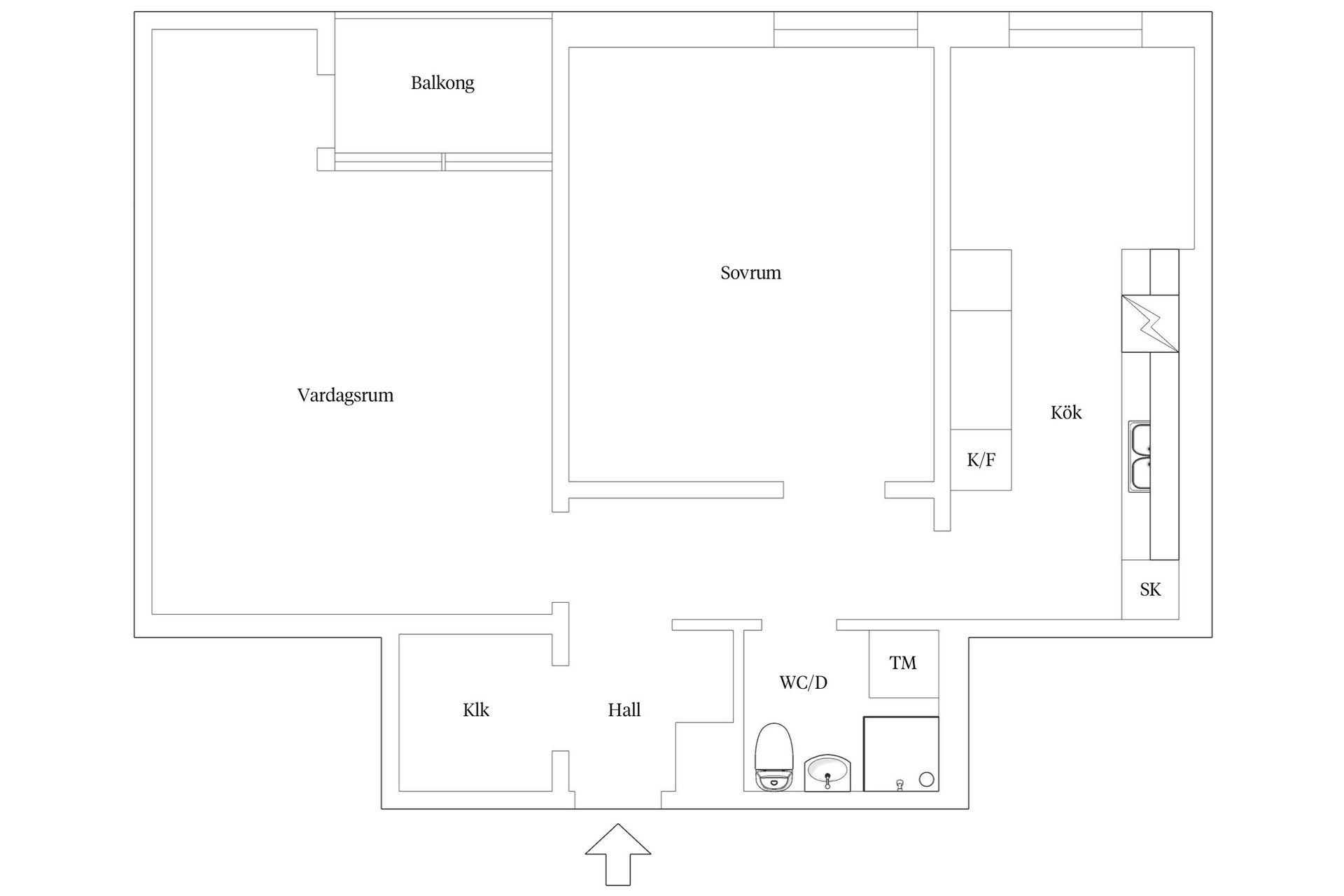 Bostadsrätt, Dag Hammarskjölds väg 5F, Tuna, Lund
