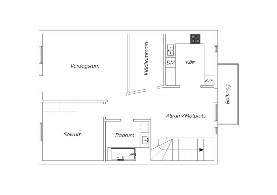 Bostadsrätt, Tre högars väg 64B, Linero, Lund