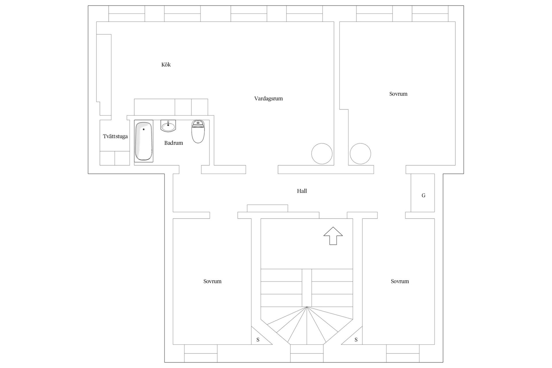 Bostadsrätt, Spångatan 30 B, City, Malmö