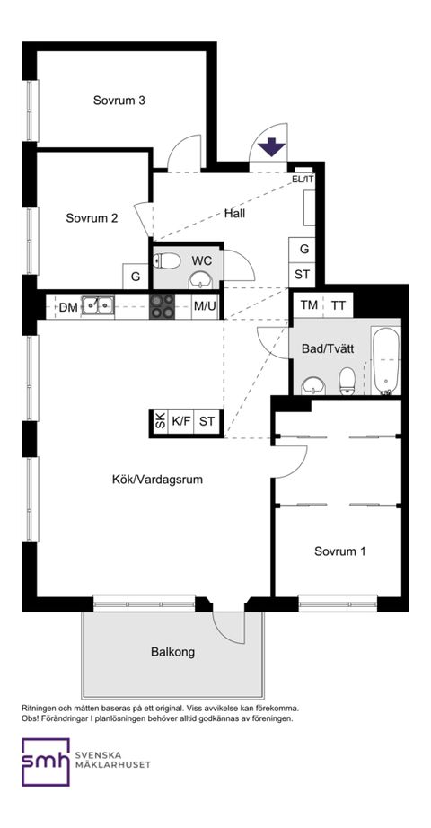 Bostadsrätt, Beckomberga ängsväg 24, Bromma / Beckomberga, Stockholm