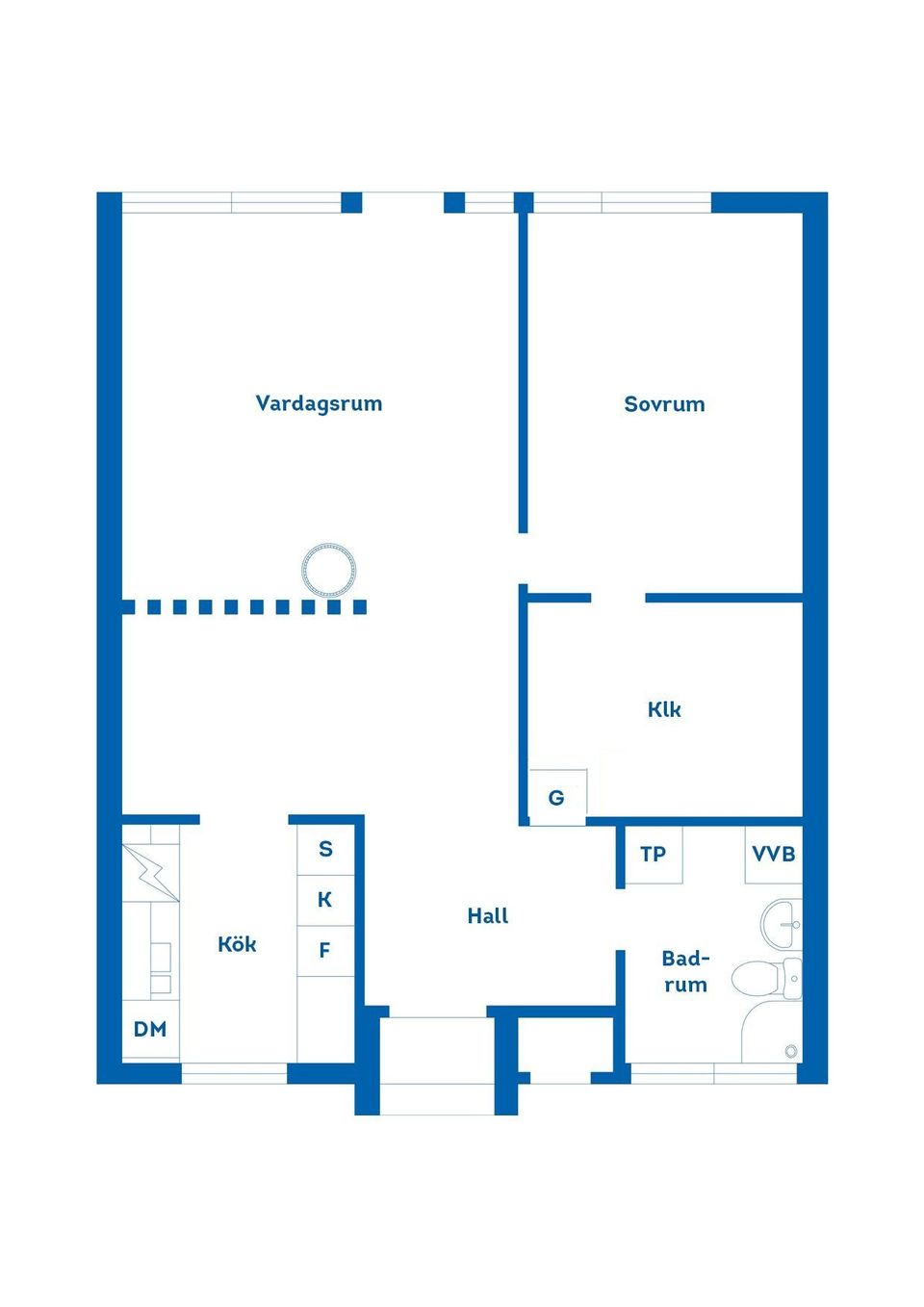 Villa, Radhus, Vikingavägen 7B, Centralt, Gnesta