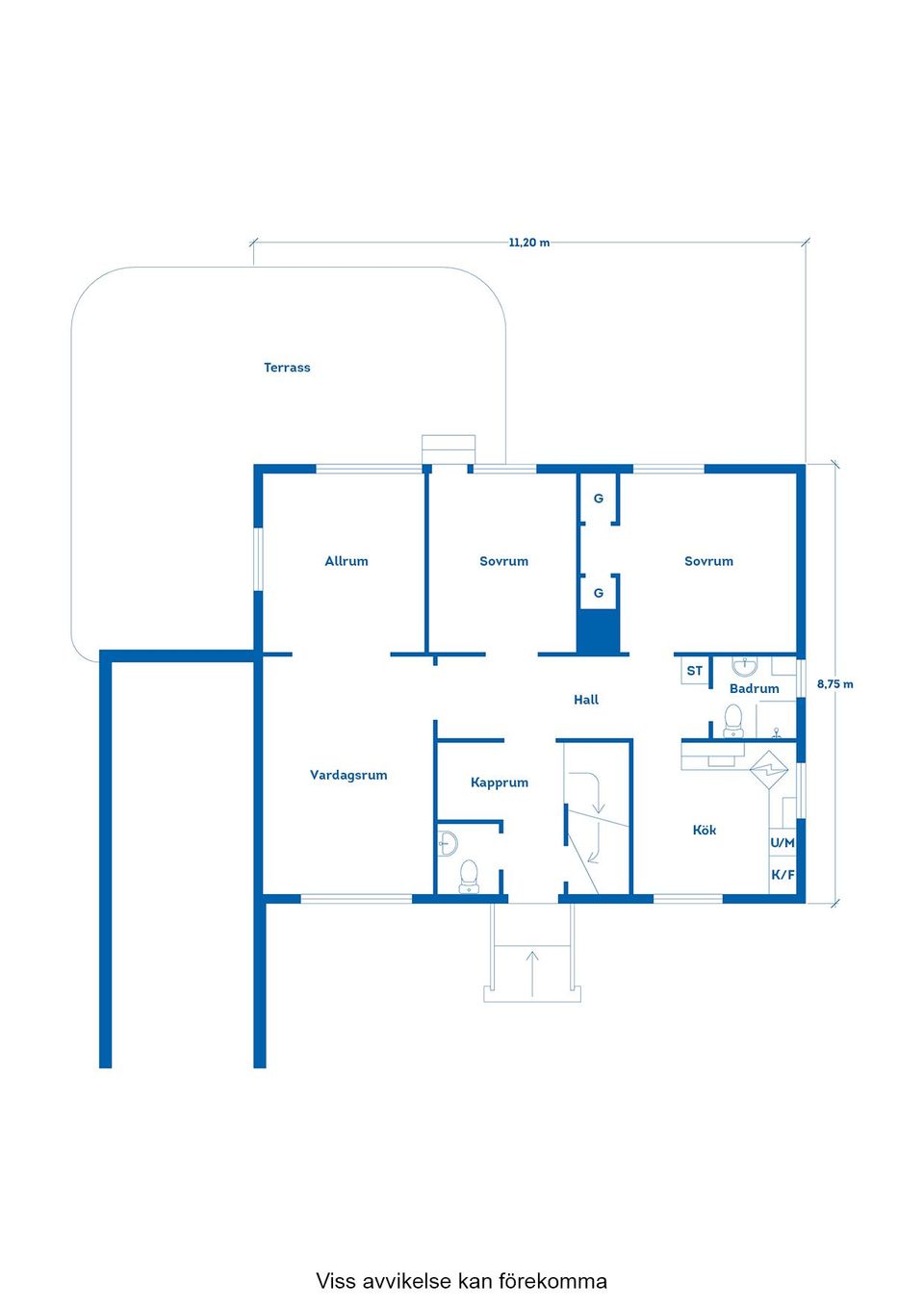 Villa, Allévägen 9, Herting, Falkenberg
