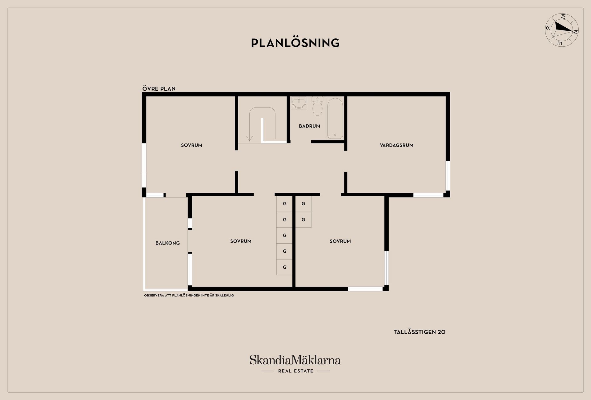 Radhus, Tallåsstigen 20, Oxelösund