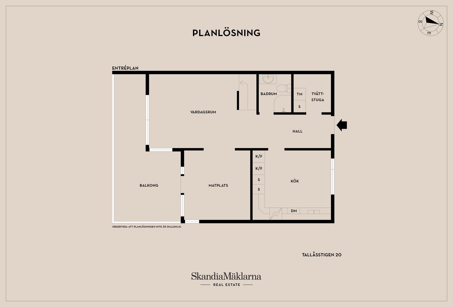 Radhus, Tallåsstigen 20, Oxelösund