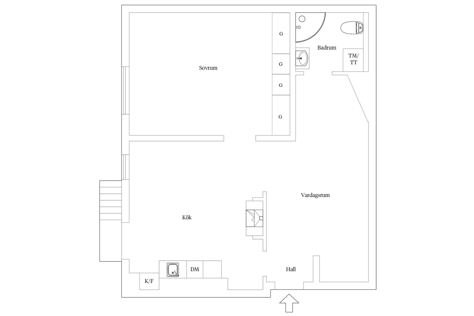 Bostadsrätt, Sankt Eriksgatan 9, Kungsholmen - Norr Mälarstrand, Stockholm