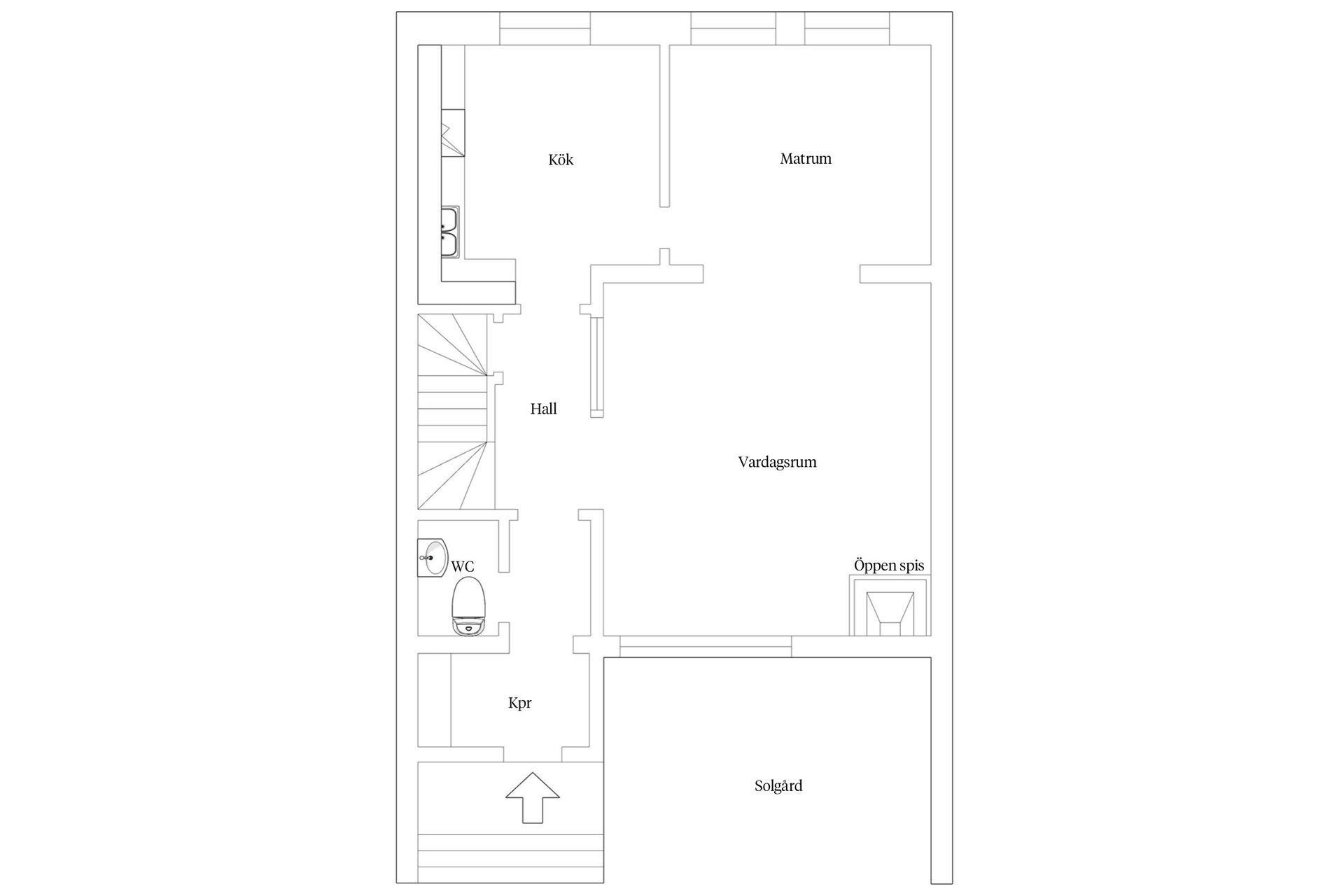 Bostadsrätt, Radhus, Köpenhamnsvägen 69C, Friluftstaden, Malmö