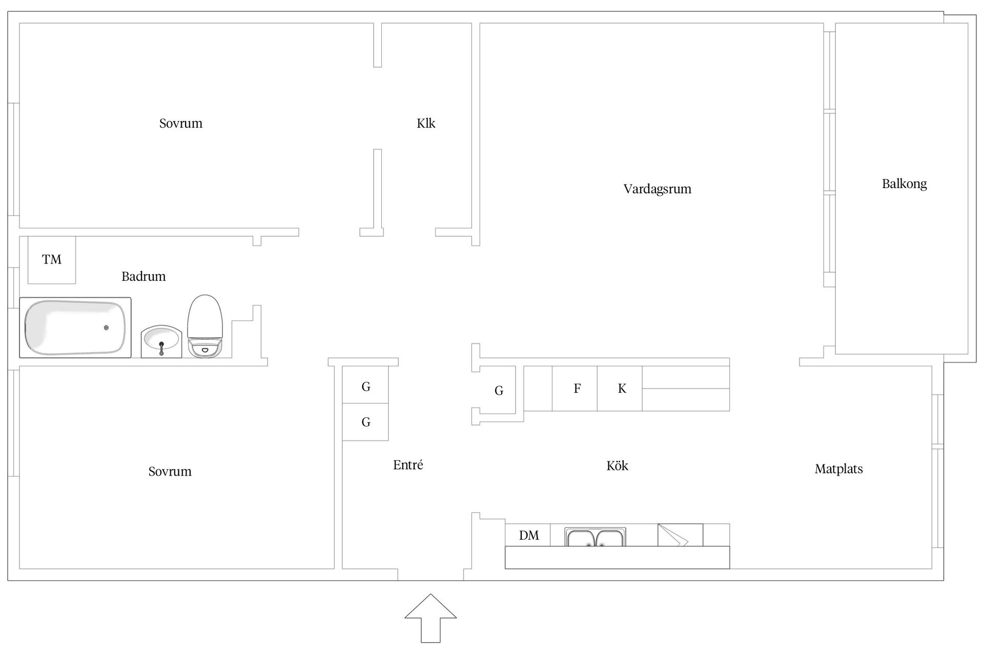 Bostadsrätt, Stenbocksgatan 15A, Tyringe, Hässleholm