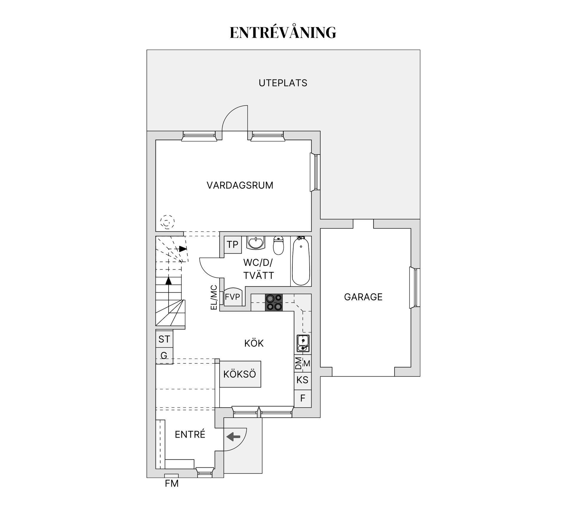 Villa, Pilfinkvägen 7, Brittsbo, Östersund