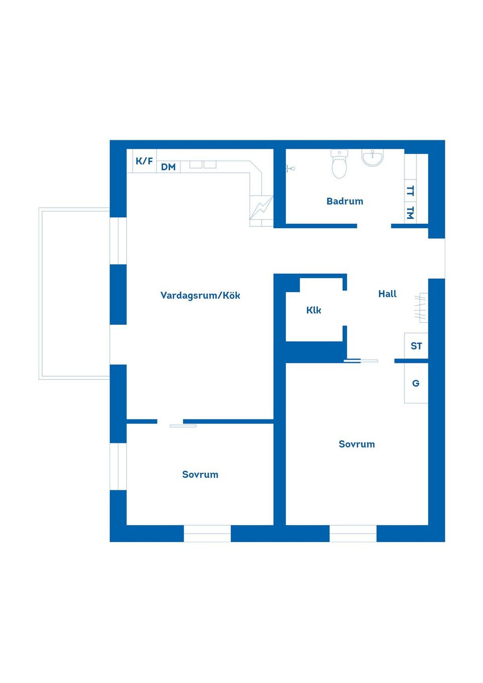 Bostadsrätt, Trollslingan 22E, Hassellunden, Hässleholm