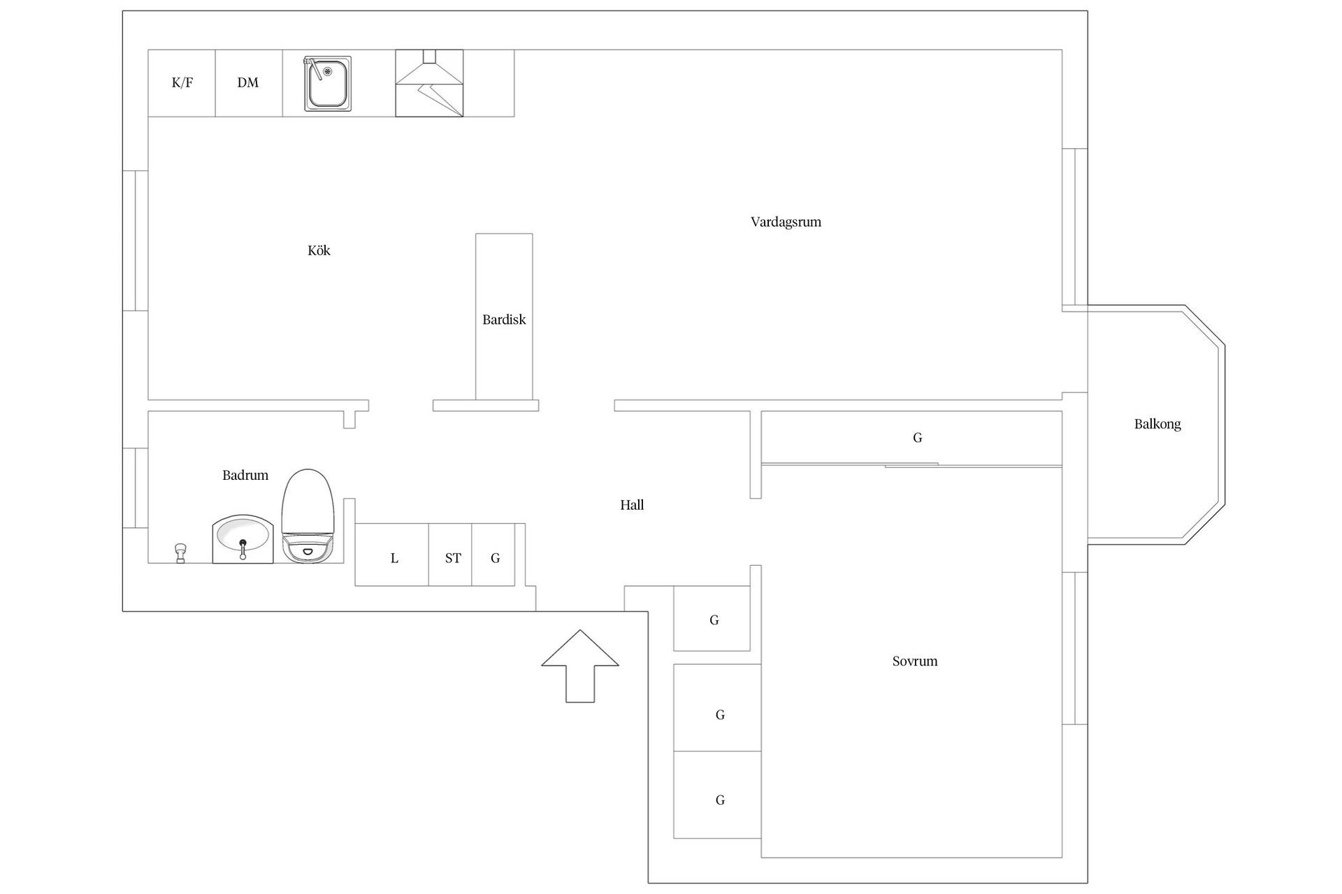 Bostadsrätt, Paternostervägen 100, Hammarbyhöjden, Stockholm