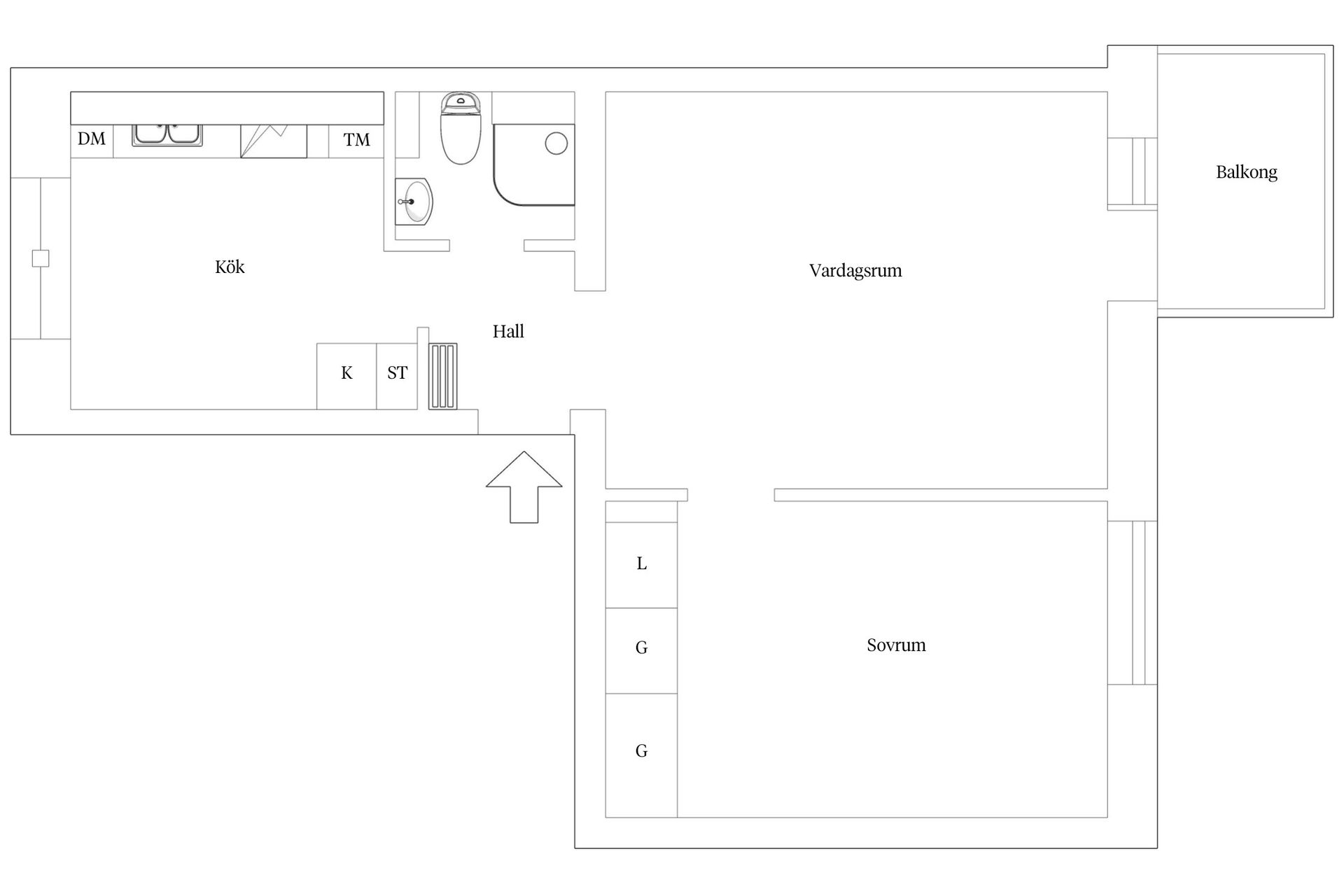 Bostadsrätt, Kobergsgatan 20, Strömmensberg, Göteborg