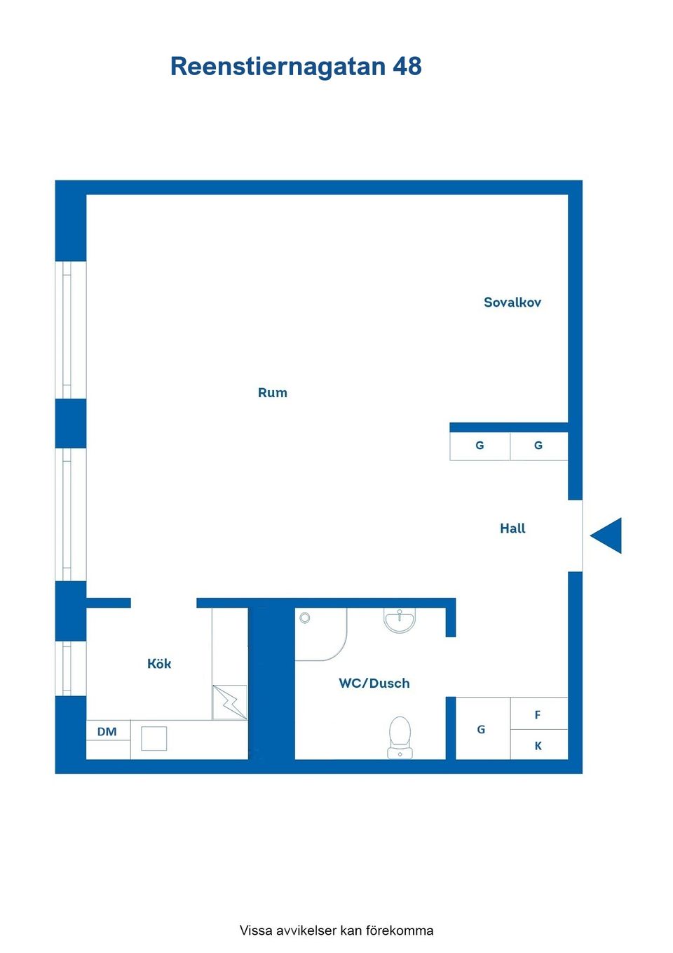 Bostadsrätt, Reenstiernagatan 48, Eneby, Norrköping