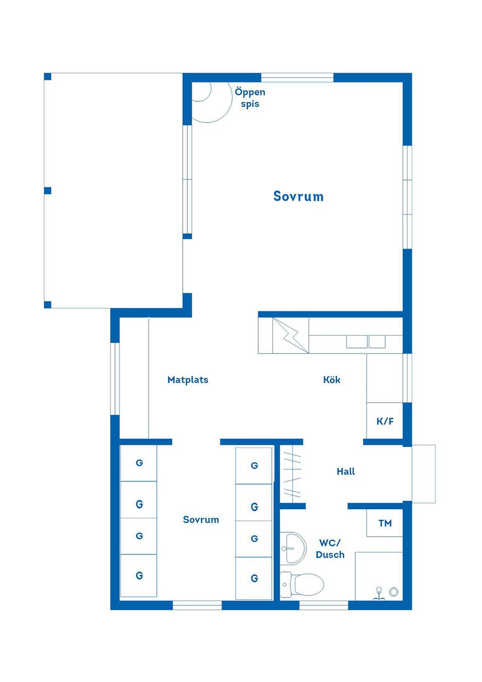 Fritidshus, Ängsholmsvägen 59, Torshälla