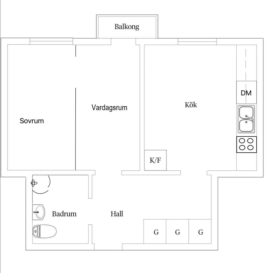 Bostadsrätt, Häradsvägen 35B, Snättringe, Huddinge
