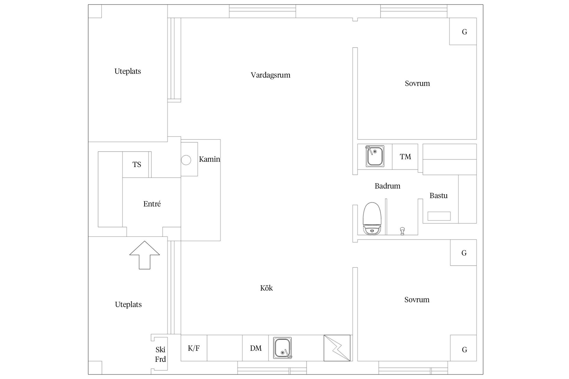 Bostadsrätt, Ranchen Fjällbyplatån 221A, Stöten, Malung-Sälen