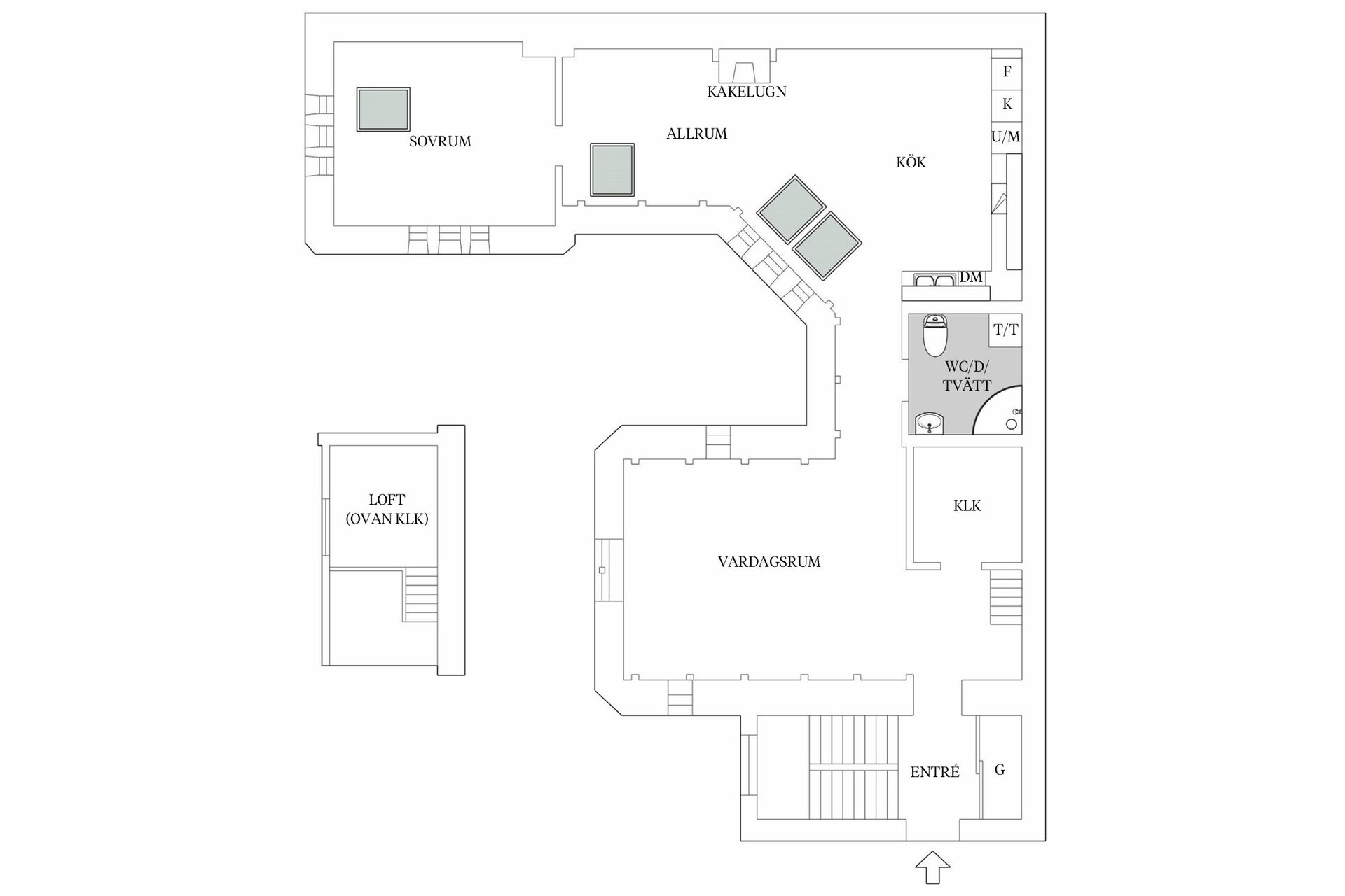 Bostadsrätt, Värendsgatan 2A, Söder, Växjö