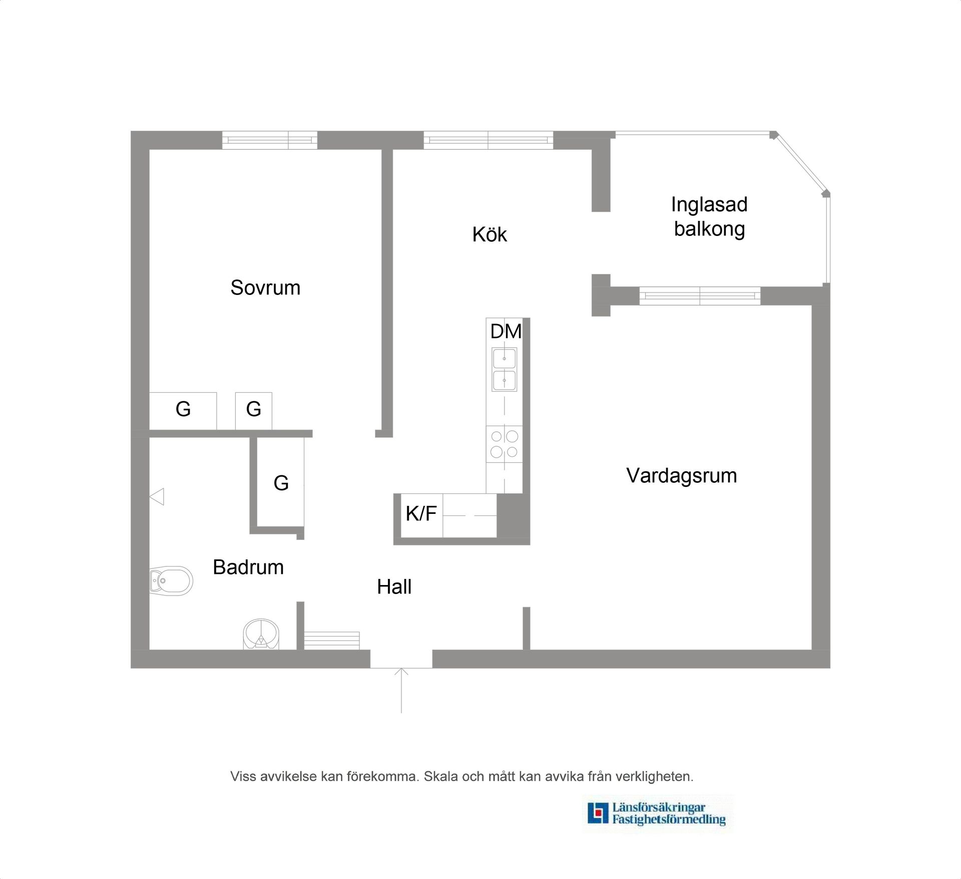Bostadsrätt, Oxbacksgatan 7, Oxbacken, Västerås