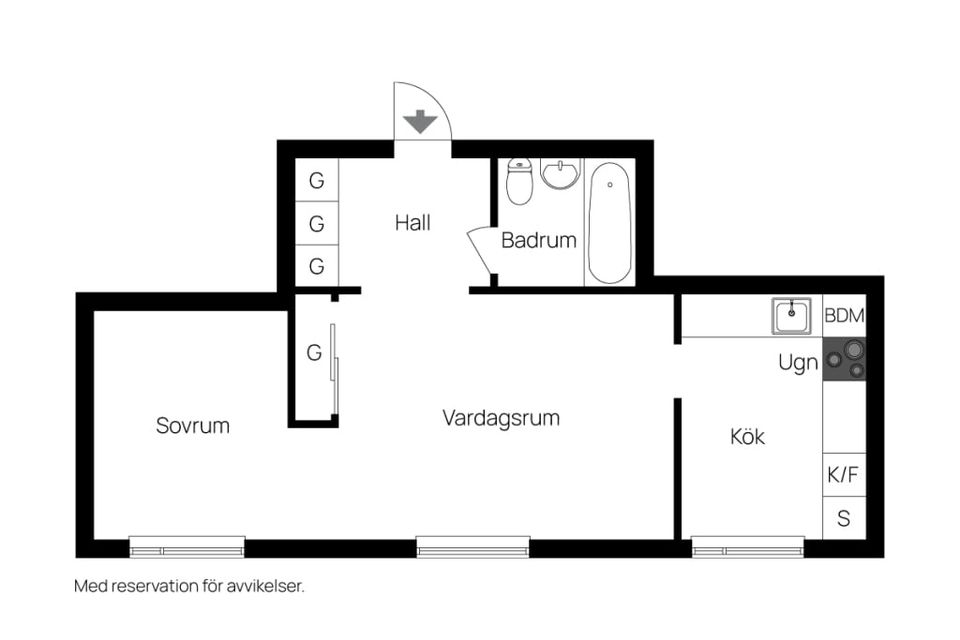 Bostadsrätt, Ponnygatan 3, Åby, Mölndal