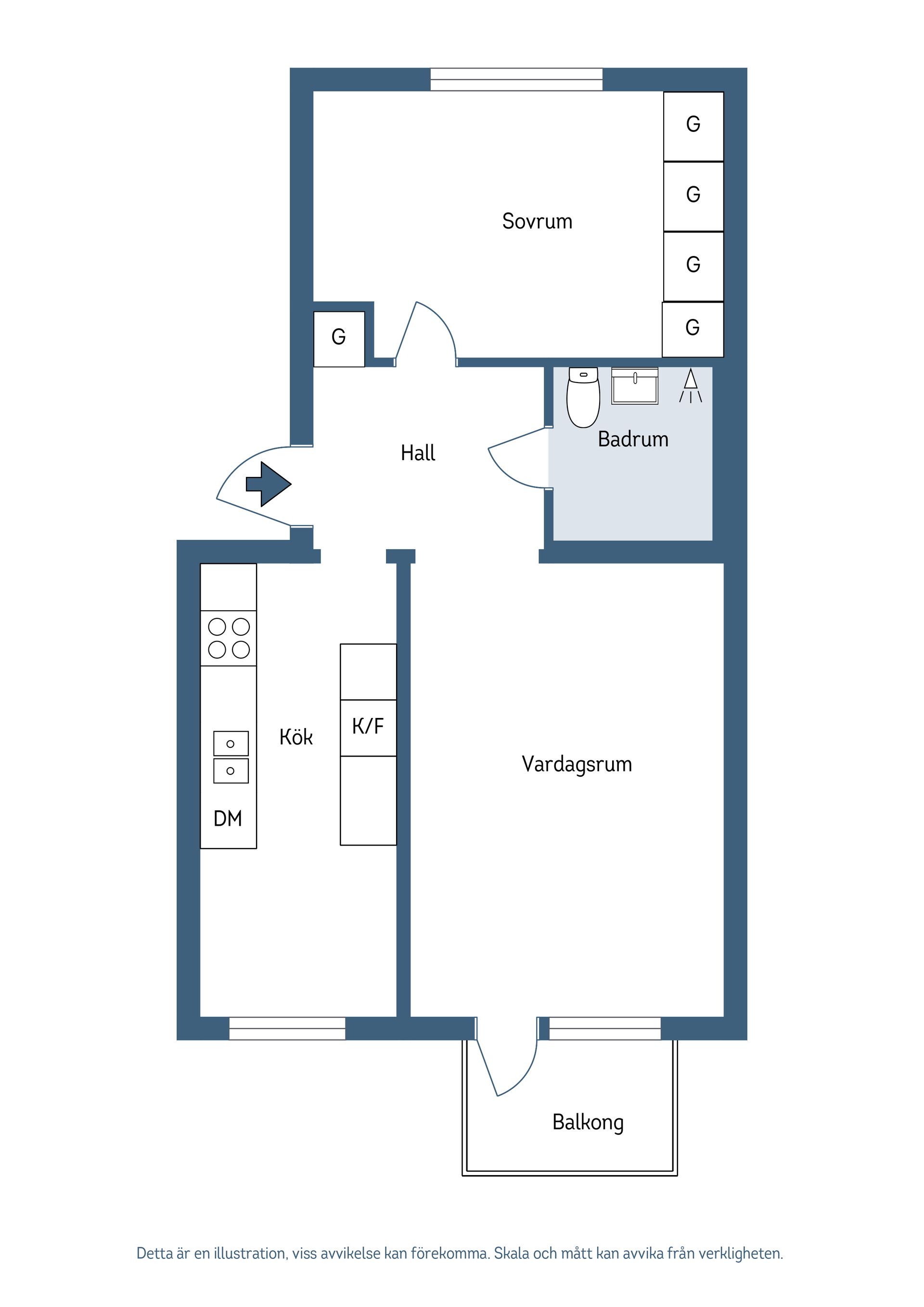 Bostadsrätt, Henrik gjutares gata 32G, Norrmalm, Skövde