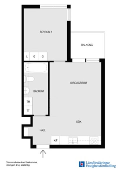 Bostadsrätt, Fyrvaktarkroken 64, Blåsut, Stockholm