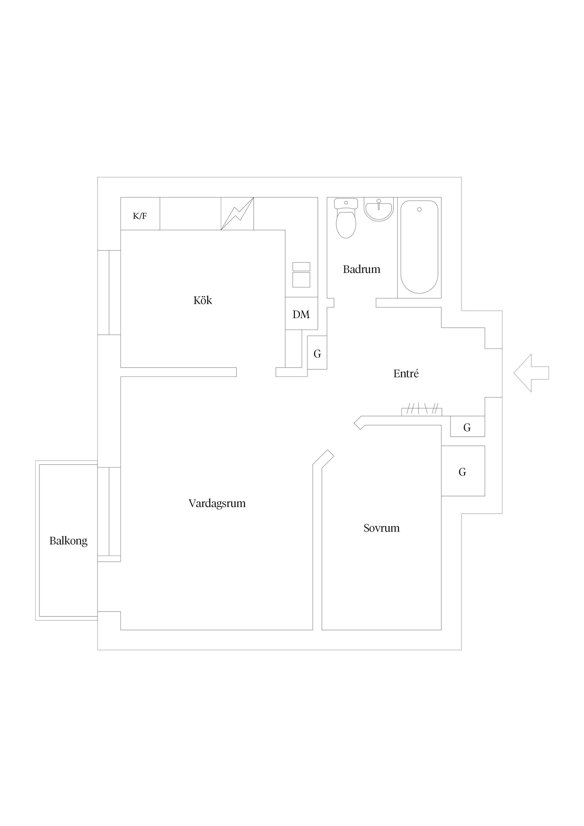 Bostadsrätt, Alriksgatan 1C, Höganäs, Uppsala