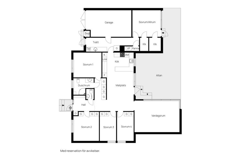 Villa, Kullenvägen 6, Centrala Vara, Vara