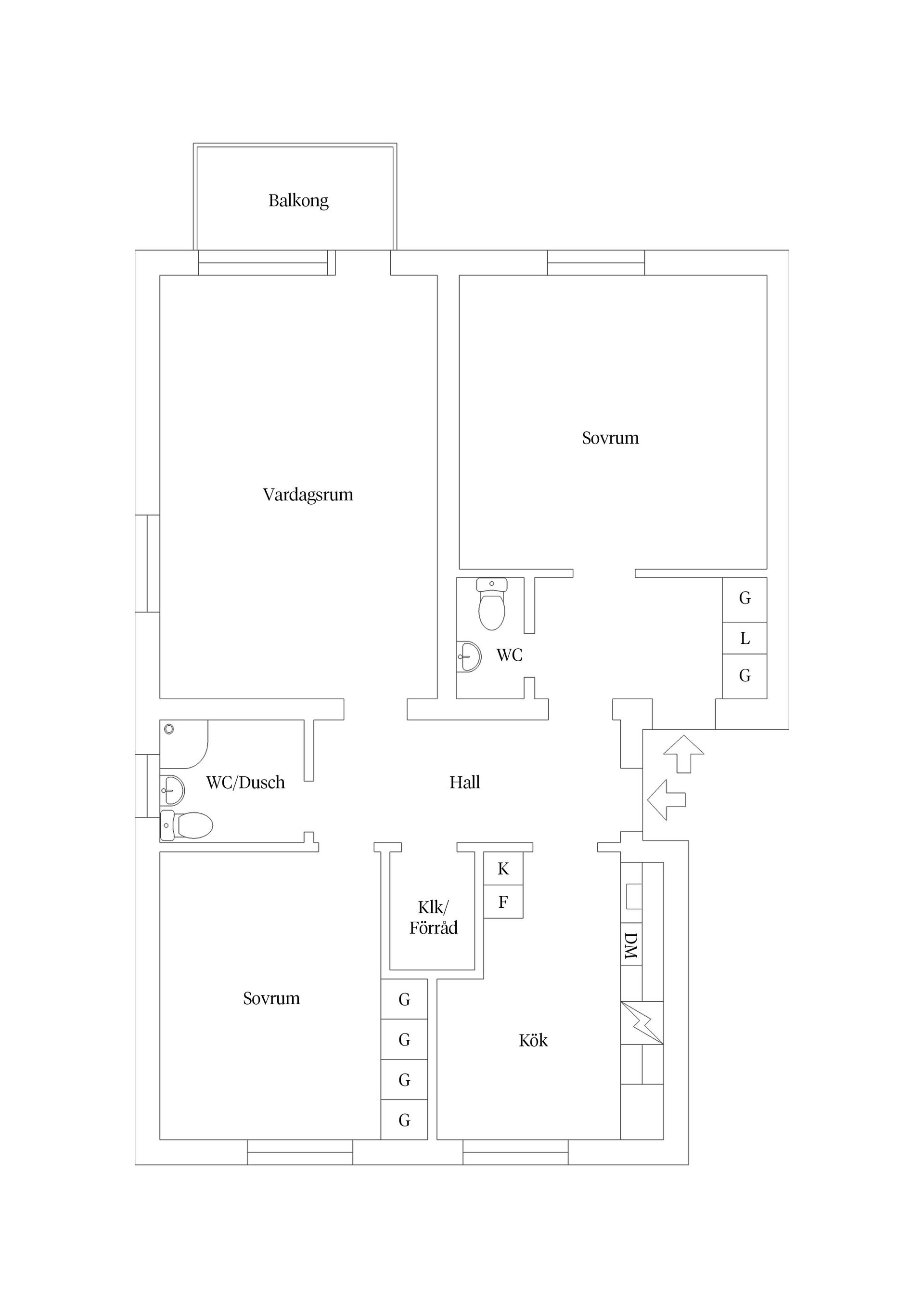 Bostadsrätt, Sjömansgatan 15A, Skelleftehamn, Skellefteå