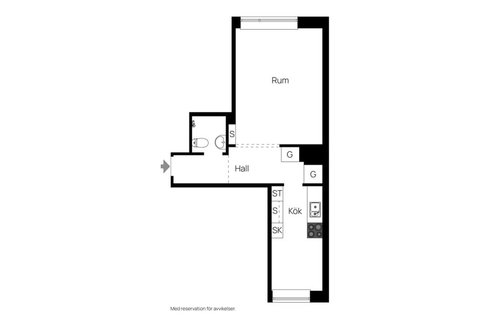 Bostadsrätt, Vattenledningsvägen 41, 1005, Midsommarkransen, Stockholm