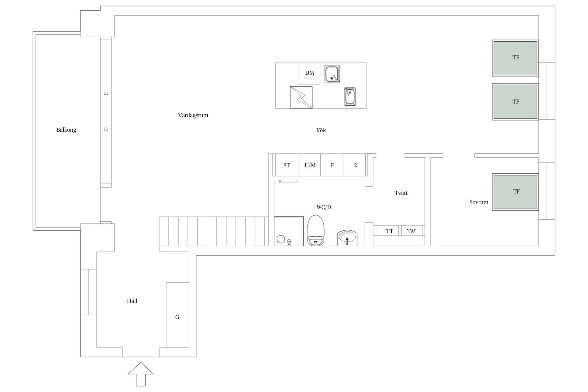 Bostadsrätt, Spolebacken 2, Lund - Centrum, Lund