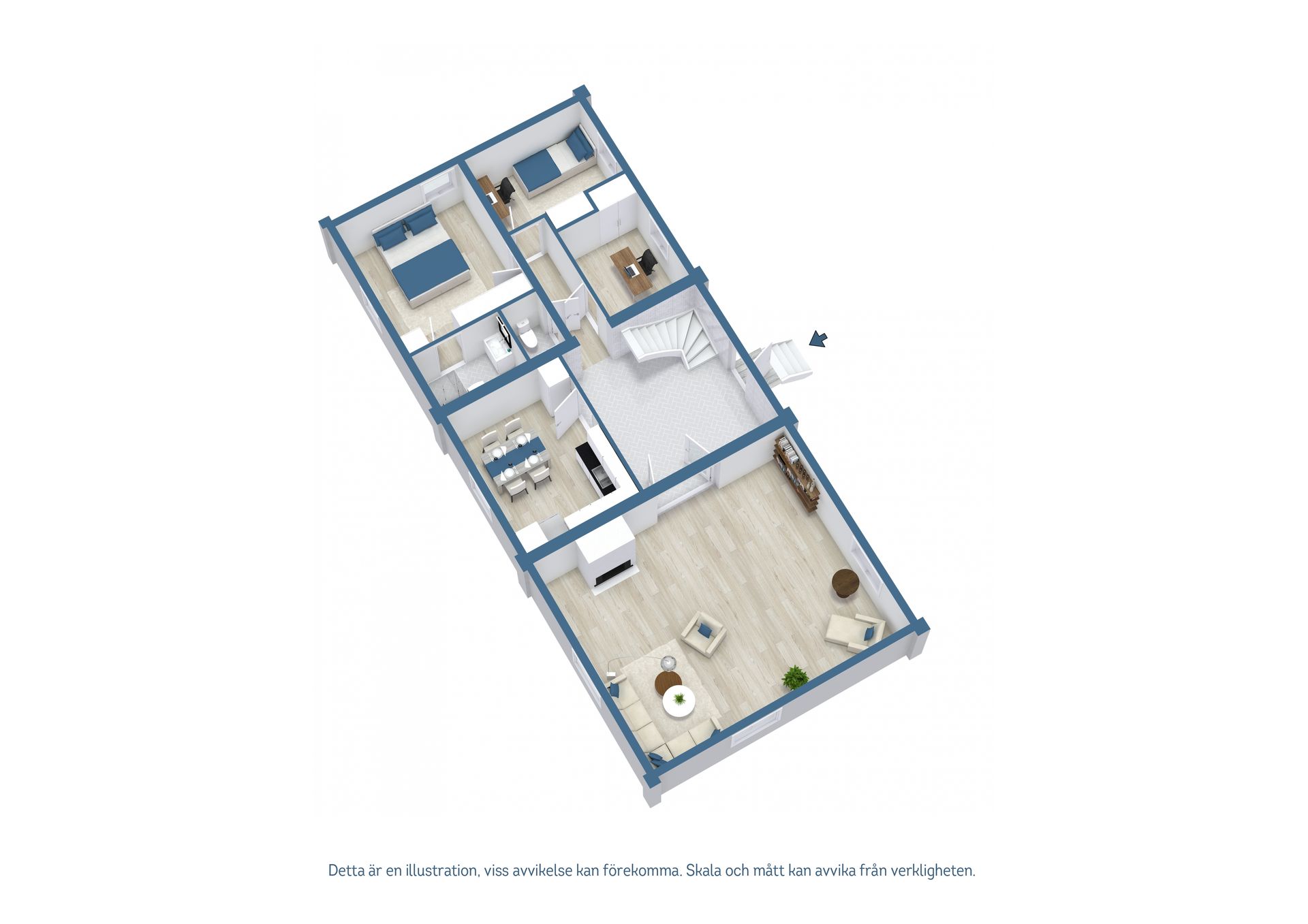 Villa, Skolgatan 3, Söderfors, Tierp