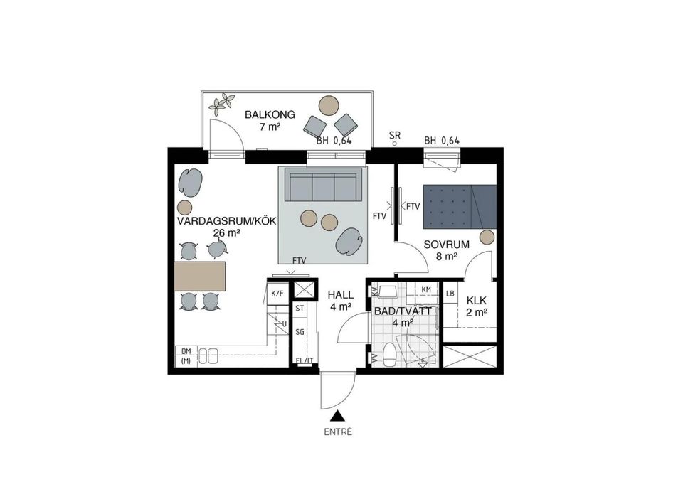 Bostadsrätt, Aroniagatan 7, Tynnered, Göteborg