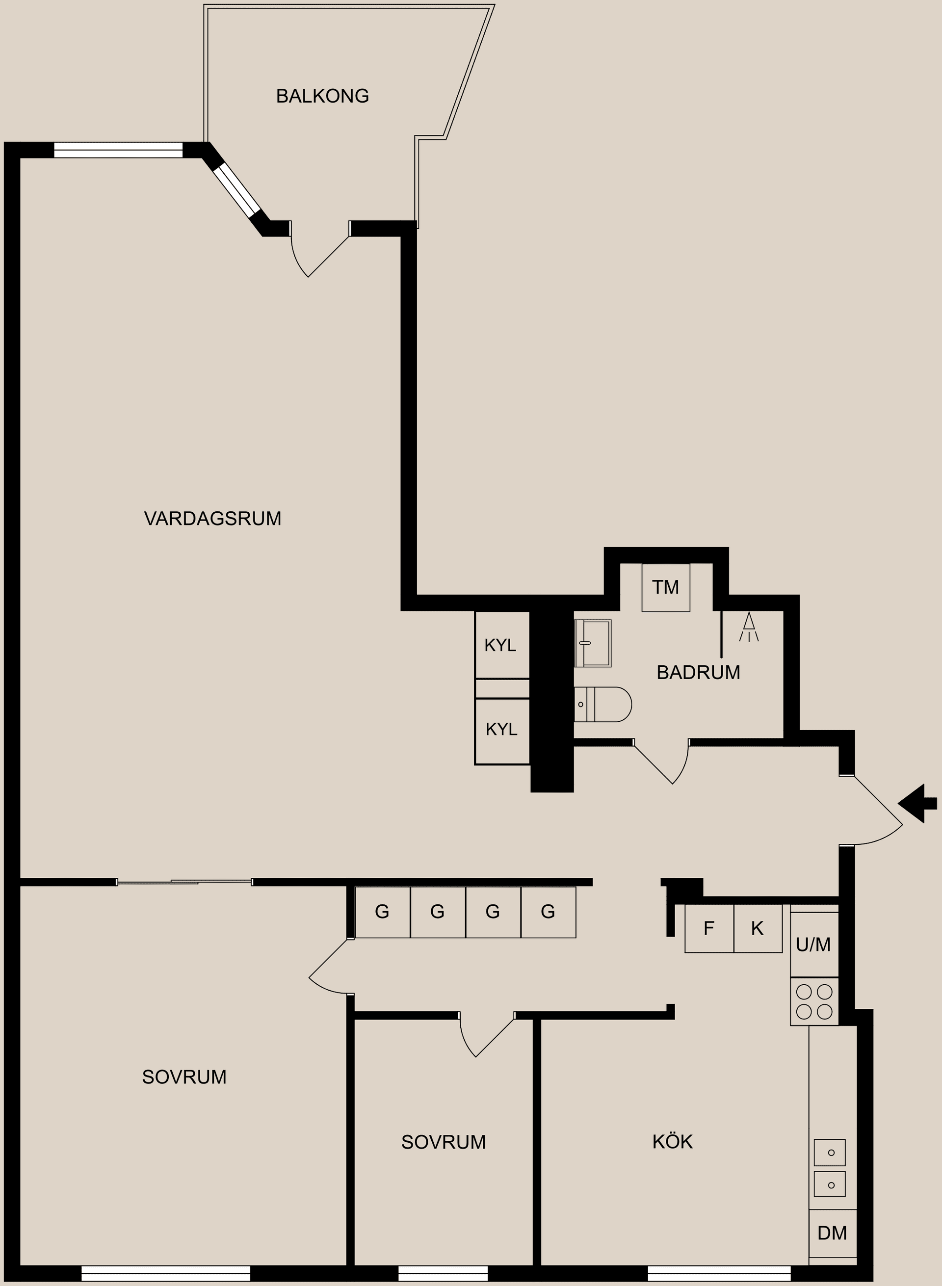 Bostadsrätt, Repslagaregatan 17B, Centralt, Norrköping