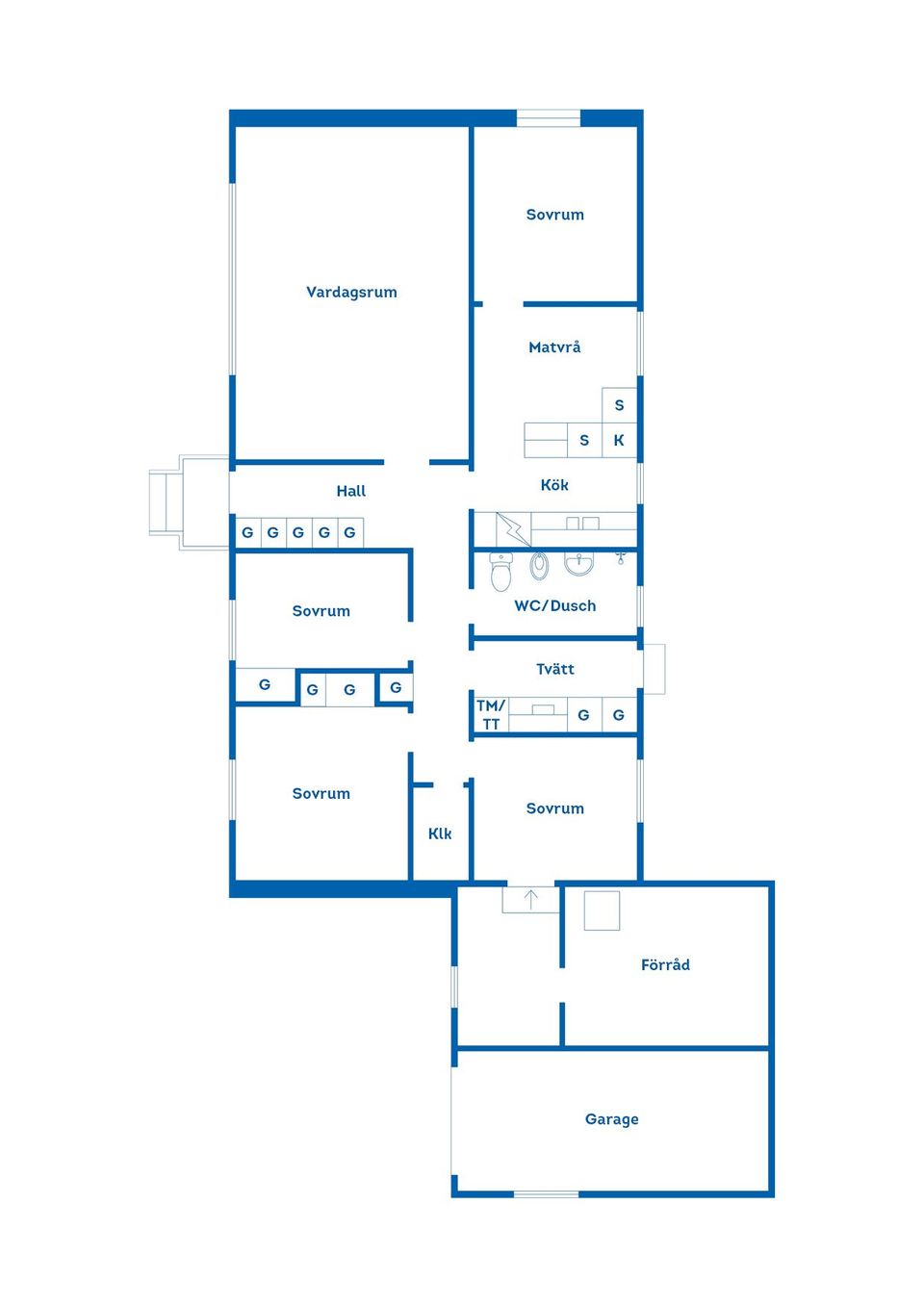 Villa, Gärdesvägen 3B, Kallinge, Ronneby