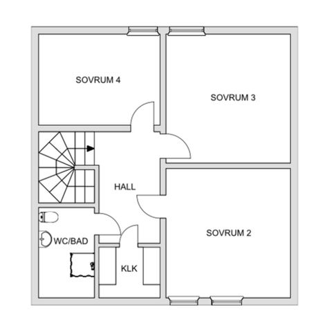 Villa, Radhus, Russingränd 11, Viksjö, Järfälla