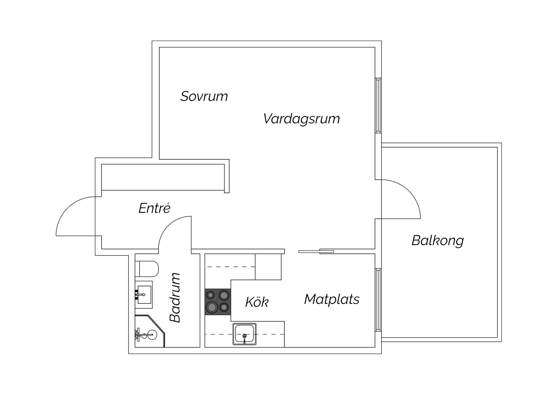 Bostadsrätt, Harmonigatan 16, Skönsmon, Sundsvall