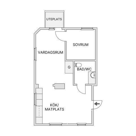 Bostadsrätt, Utkiksbacken 22, Gröndal, Stockholm