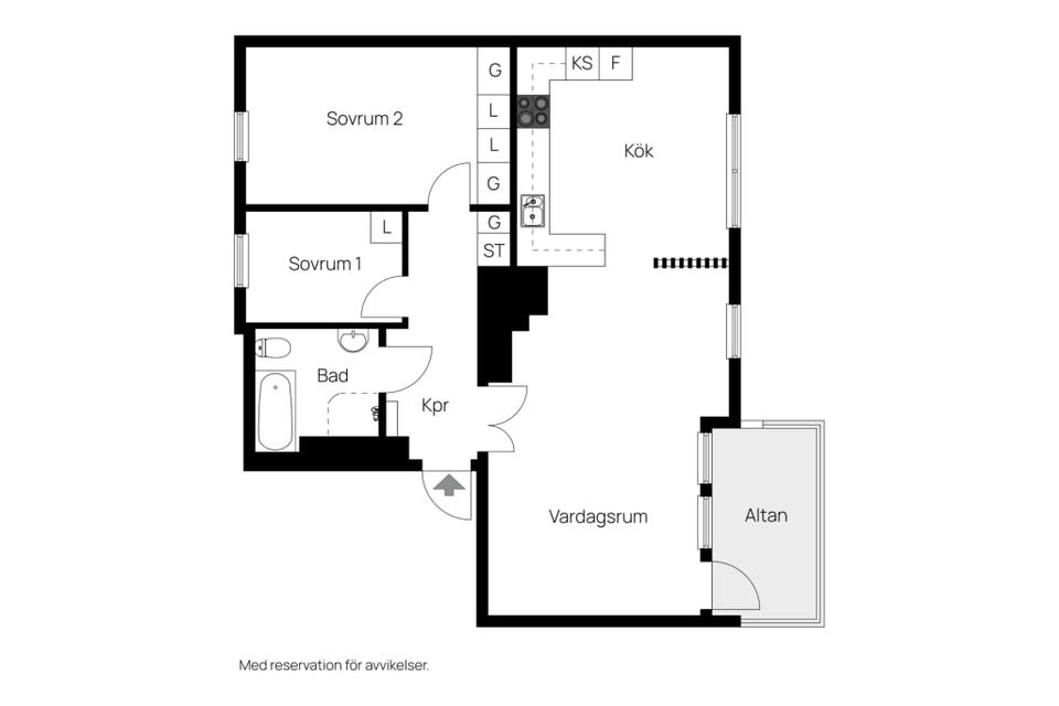 Bostadsrätt, Östra Promenaden 33, Centralt / Öster, Norrköping