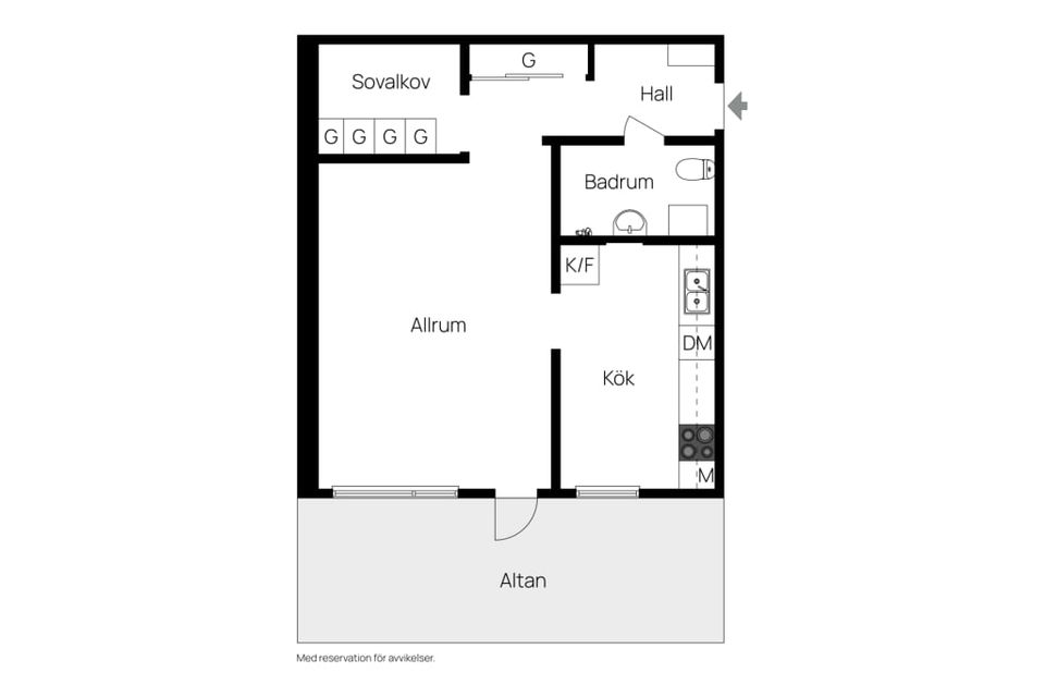 Bostadsrätt, Bågevägen 77B, Bosvedjan, Sundsvall
